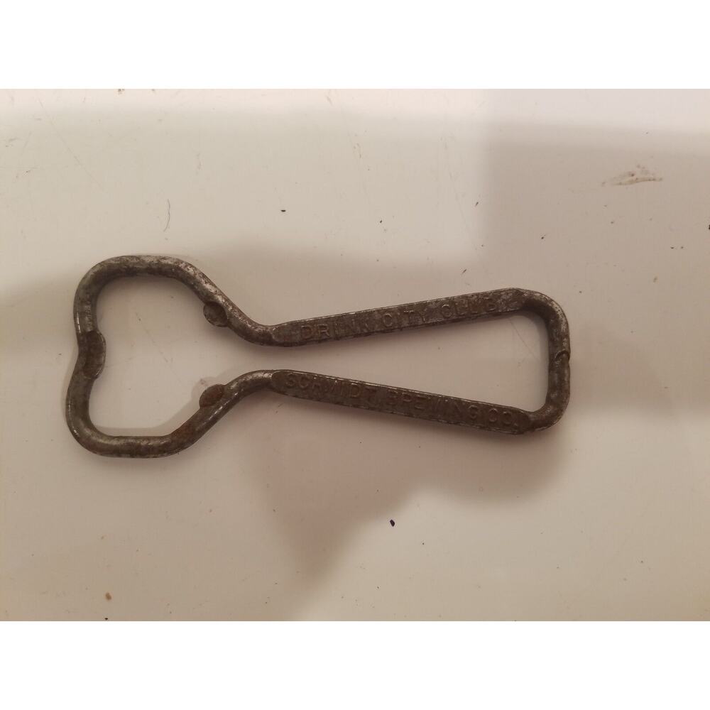 Schmidt Brewing City Club Vintage Beer Bottle Opener St Paul Minnesota